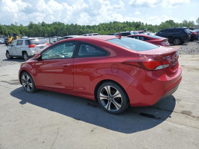 Coupet HYUNDAI ELANTRA 2014 Czerwony