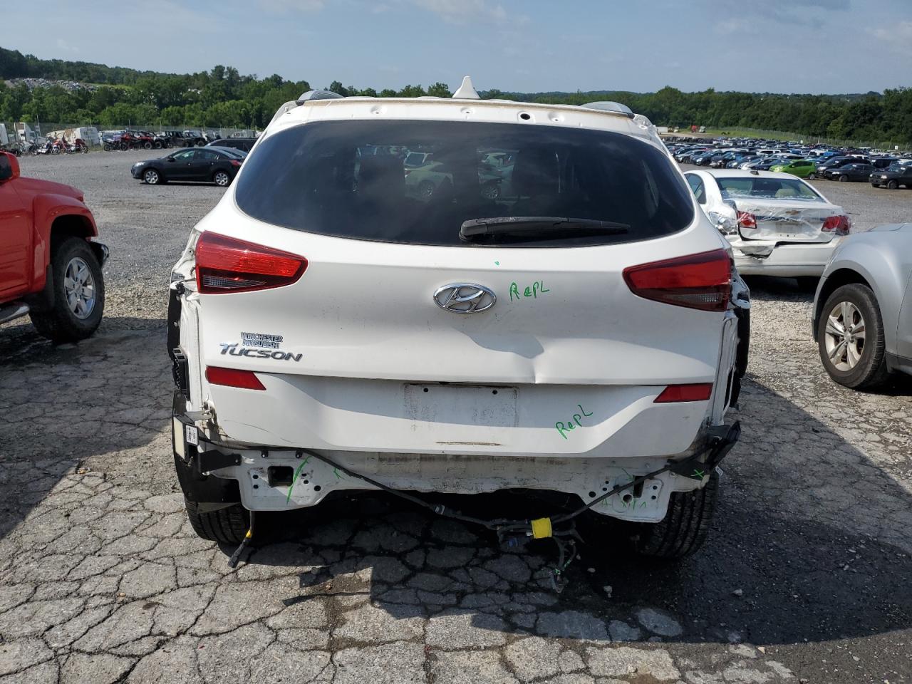2020 Hyundai Tucson Limited VIN: KM8J33A40LU151086 Lot: 64431465
