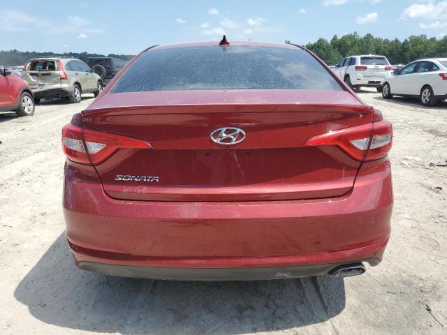  HYUNDAI SONATA 2015 Красный