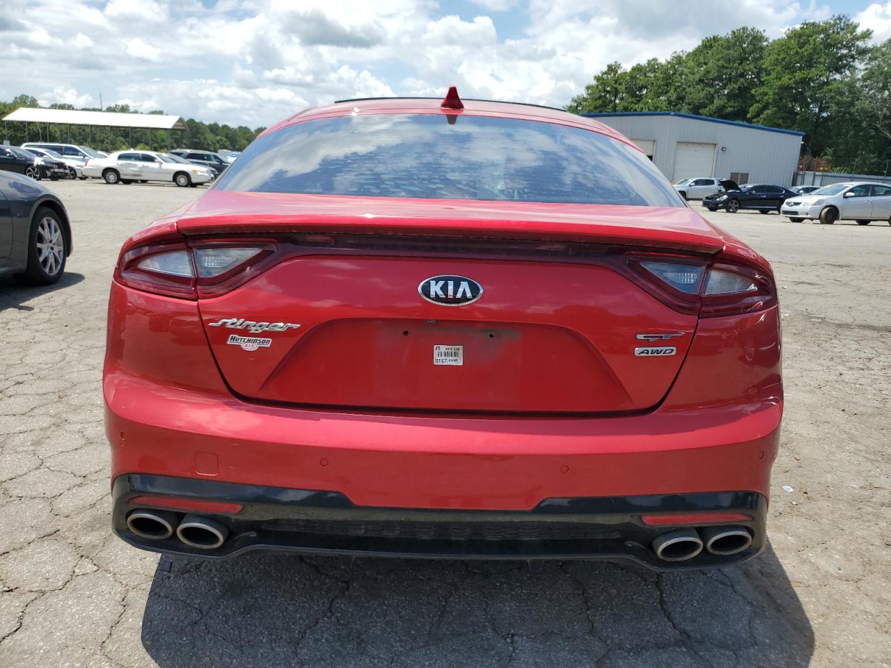 2018 Kia Stinger Gt2 VIN: KNAE55LC9J6016087 Lot: 65200185