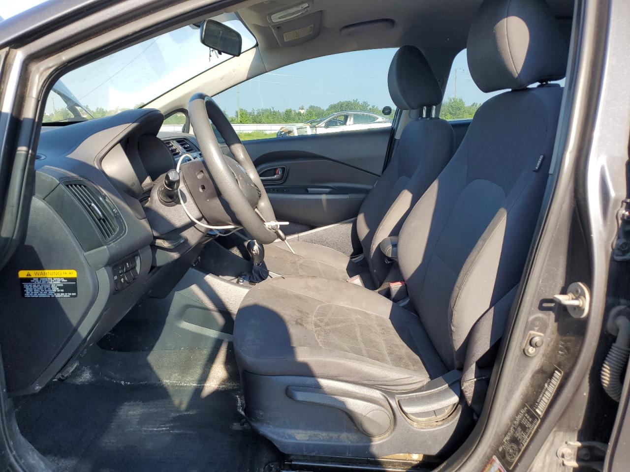 2012 Kia Rio Lx VIN: KNADM4A30C6043743 Lot: 60060325