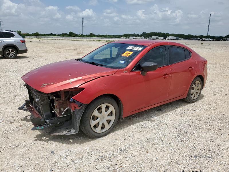  MAZDA 3 2016 Красный