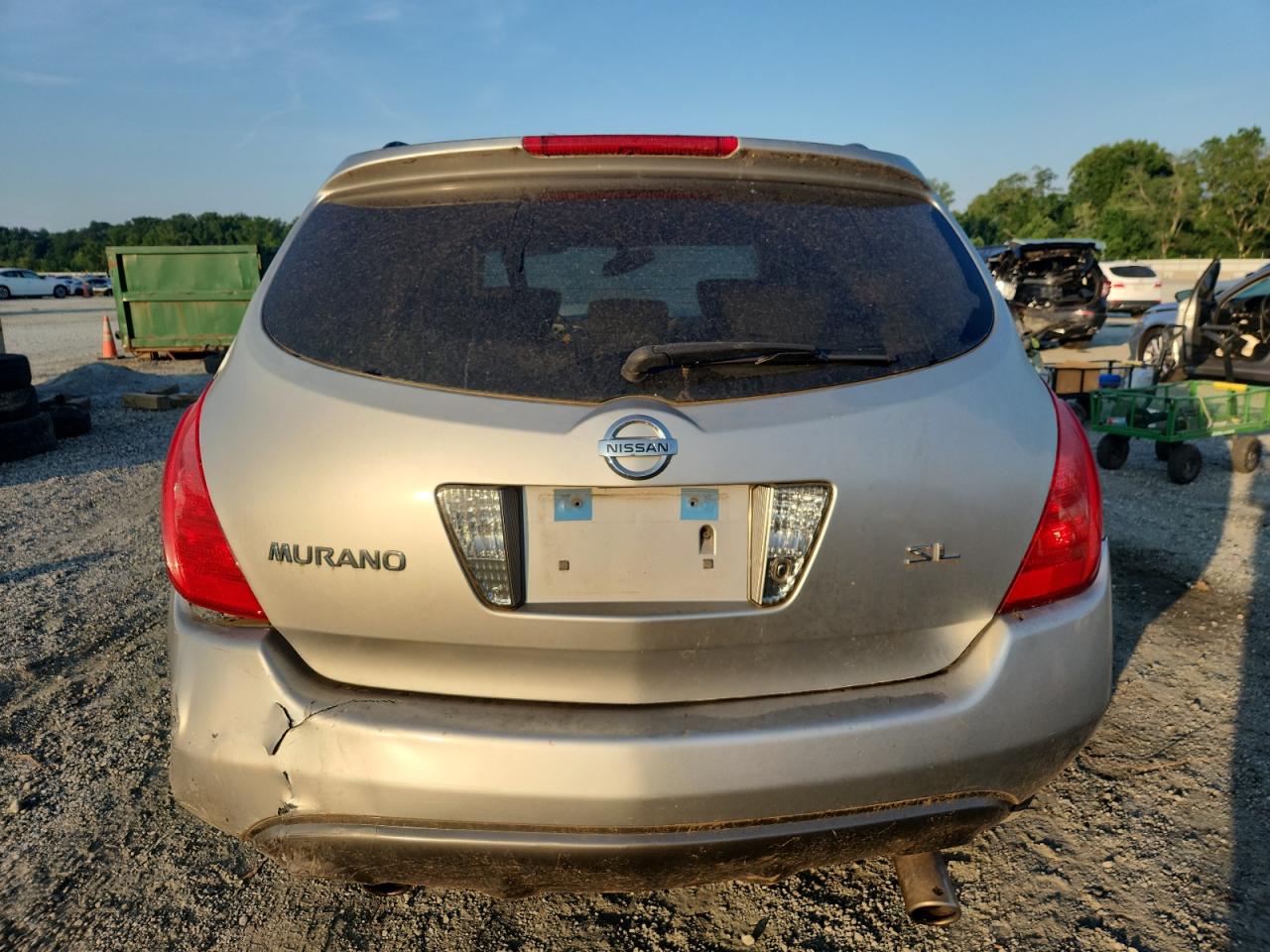 2005 Nissan Murano Sl VIN: JN8AZ08T25W302021 Lot: 63192395