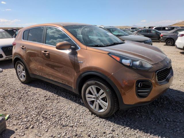  KIA SPORTAGE 2018 Orange