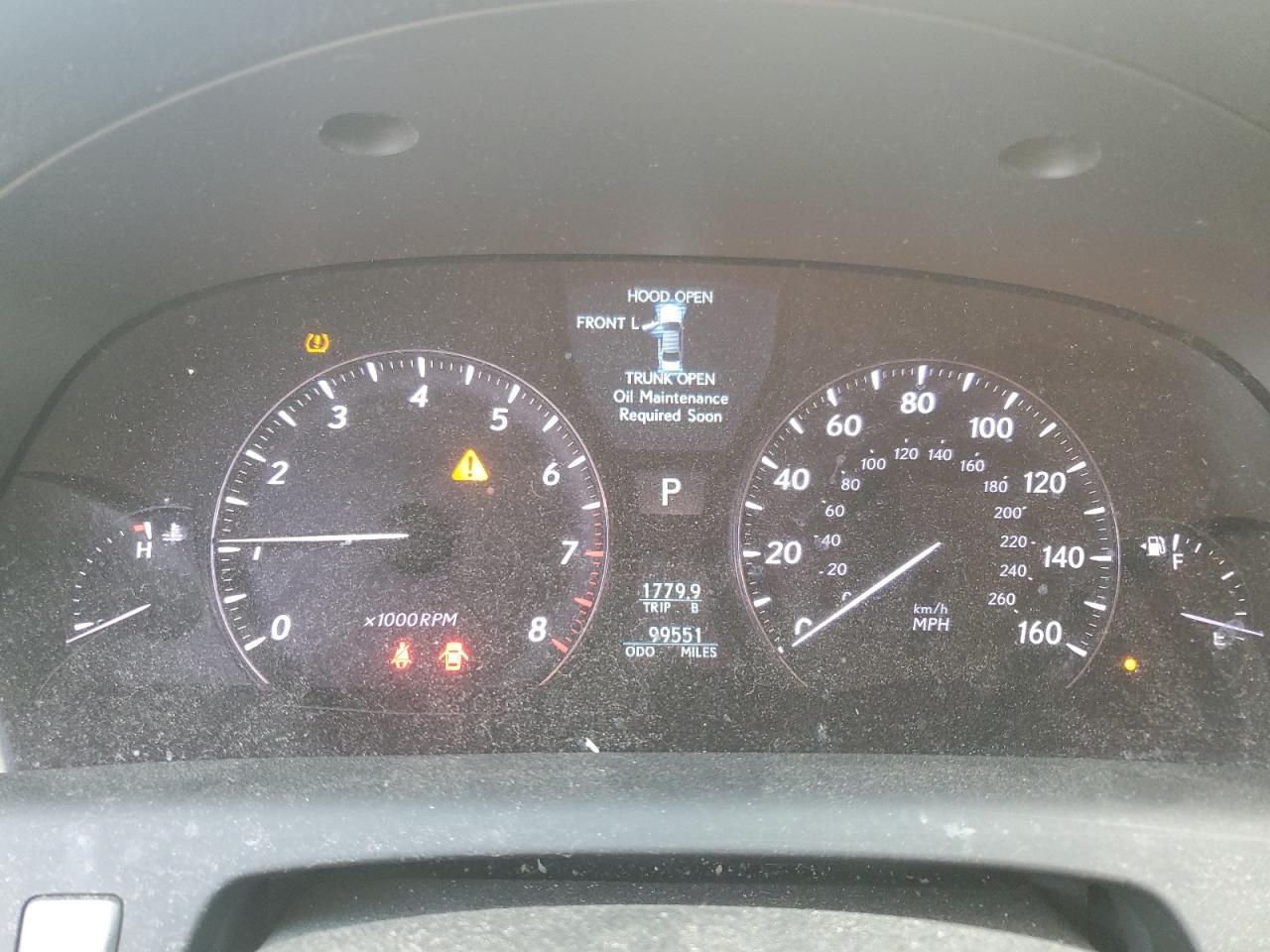 2007 Lexus Ls 460 VIN: JTHBL46F975016602 Lot: 64104515