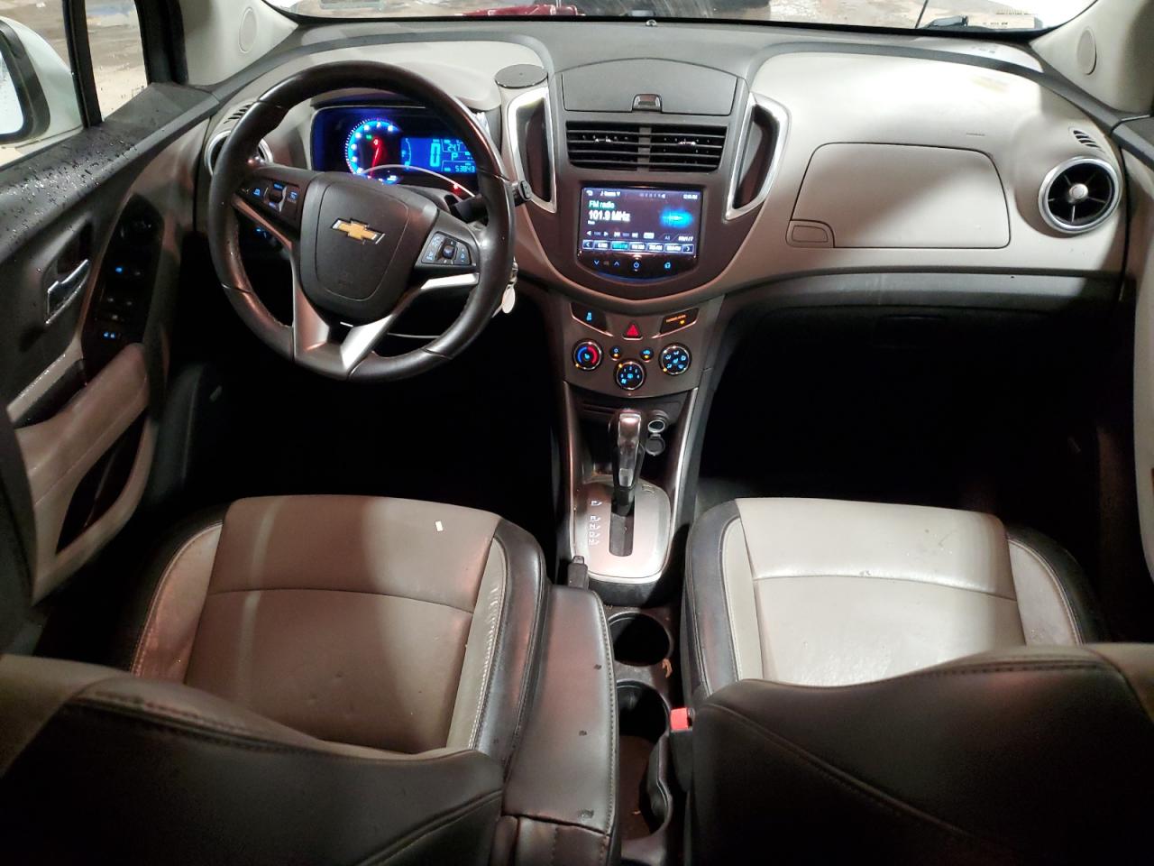 2015 Chevrolet Trax Ltz VIN: KL7CJNSB2FB196040 Lot: 62353415