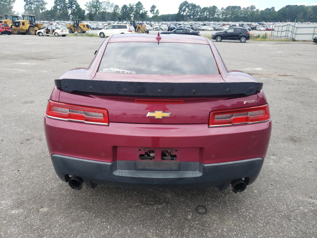 2014 Chevrolet Camaro Lt VIN: 2G1FC1E35E9280871 Lot: 64617135