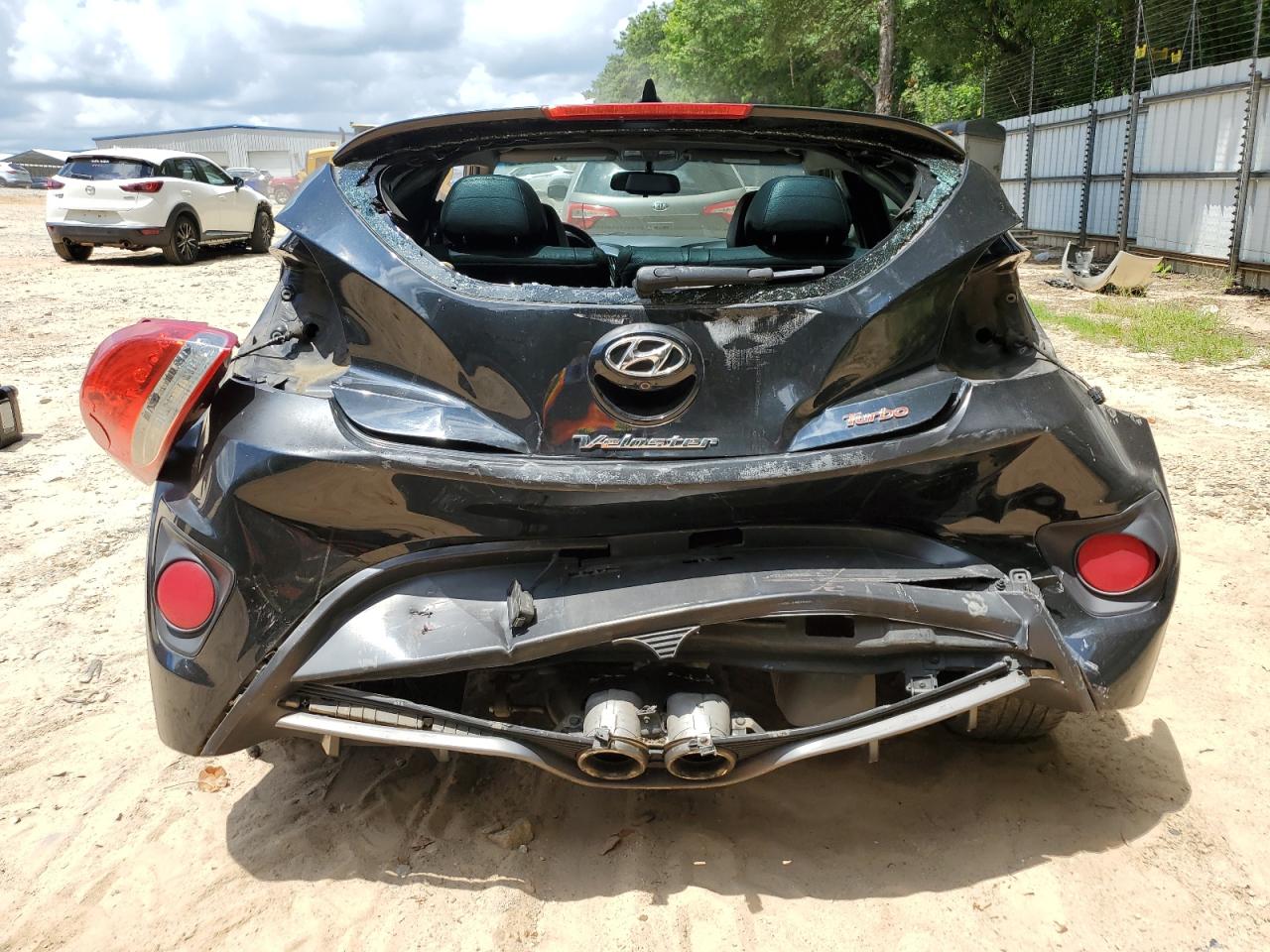 2014 Hyundai Veloster Turbo VIN: KMHTC6AE6EU205268 Lot: 65095655