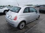 2010 FIAT 500 LOUNGE for sale at Copart CHESTER