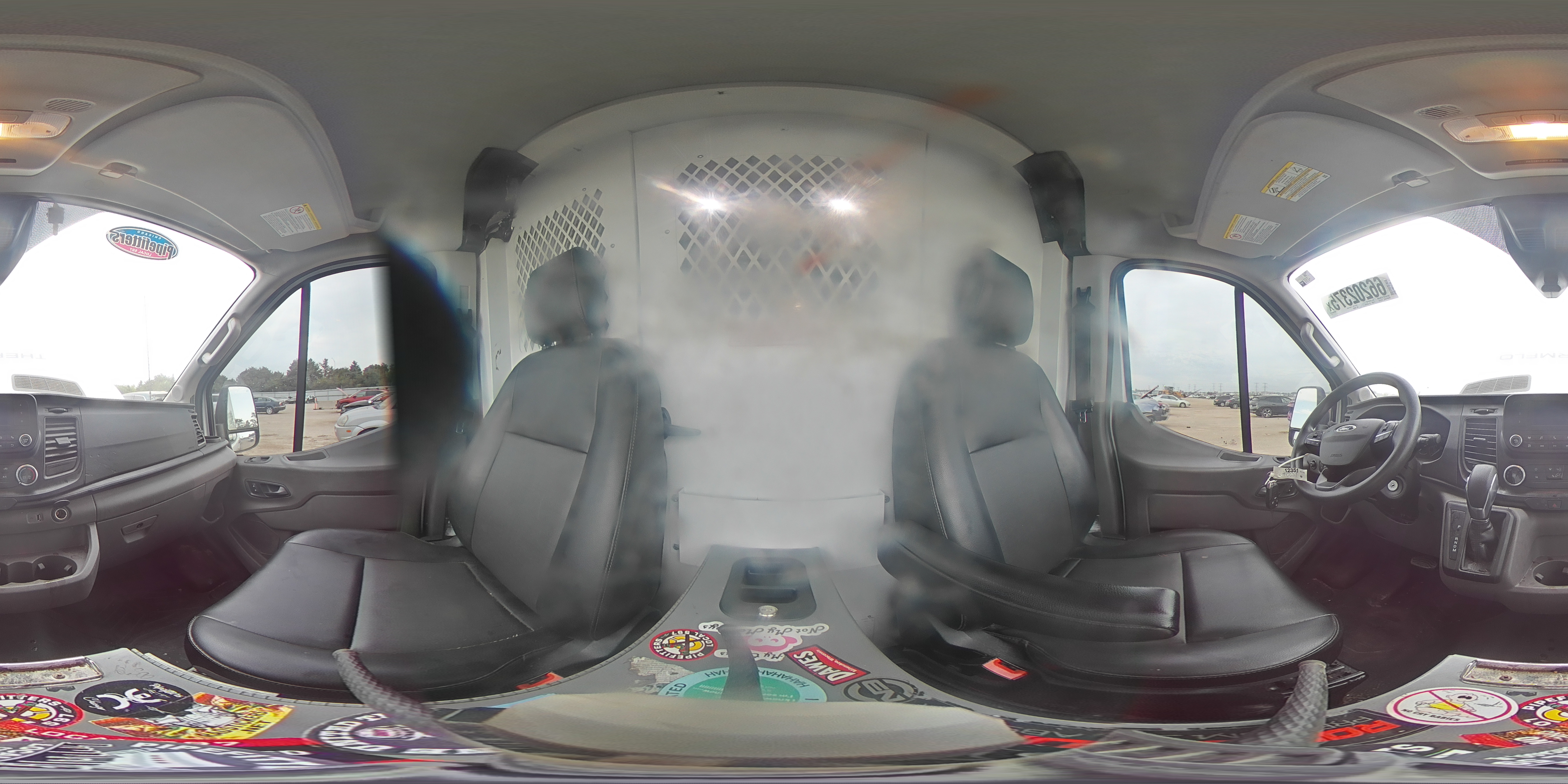 2020 Ford Transit Cargo Van T- VIN: 1FTBR1C8XLKA36308 Lot: 66202375