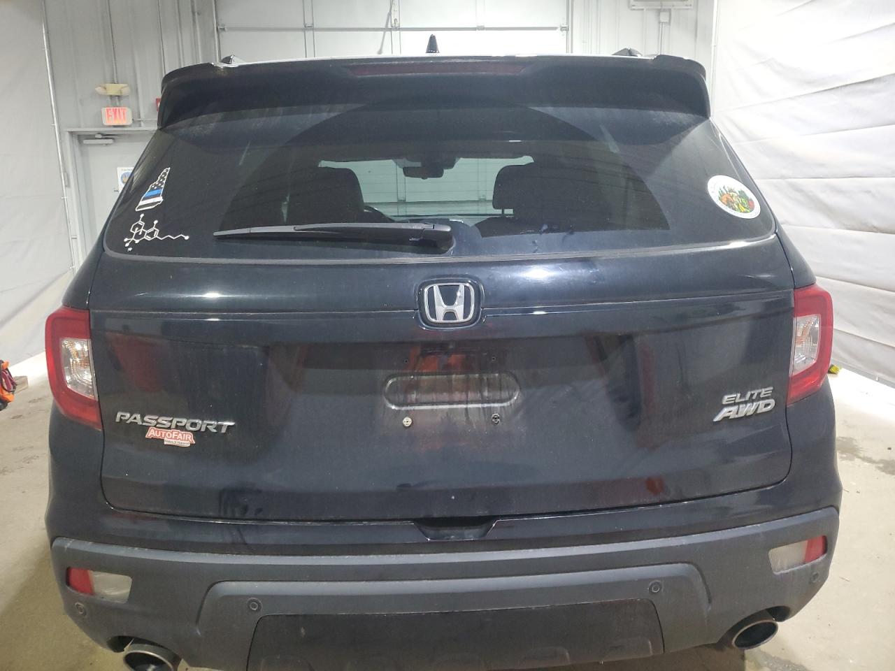 2019 Honda Passport Elite VIN: 5FNYF8H08KB009375 Lot: 63916565