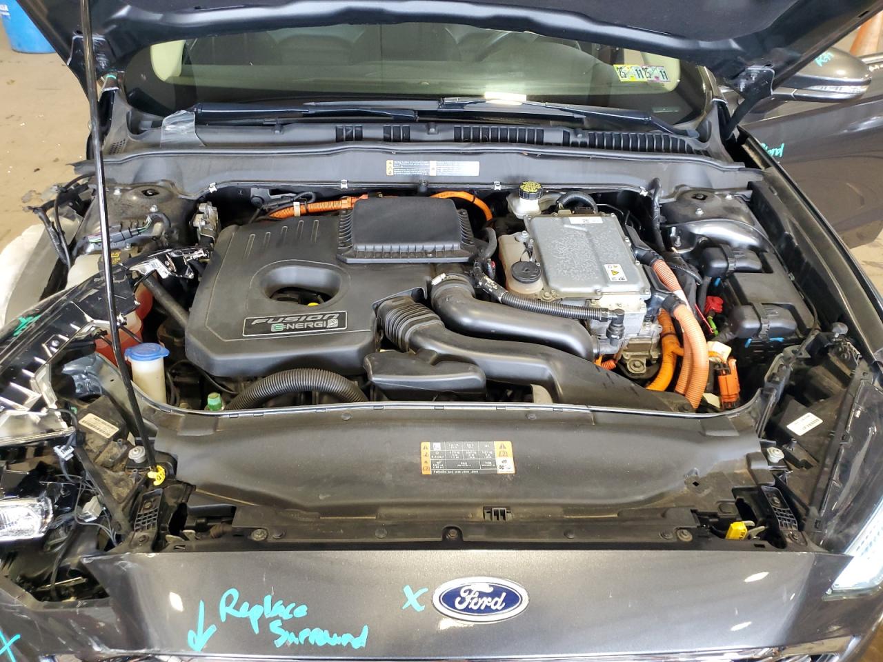 2018 Ford Fusion Se Phev VIN: 3FA6P0PUXJR123360 Lot: 65339715