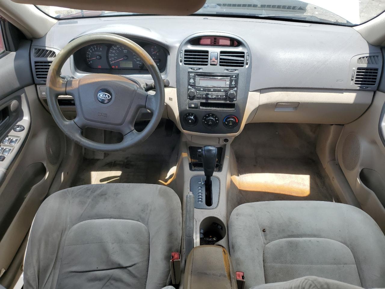 2006 Kia Spectra Lx VIN: KNAFE121865208613 Lot: 63727525
