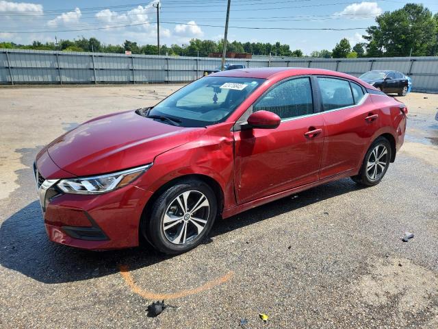  NISSAN SENTRA 2021 Czerwony