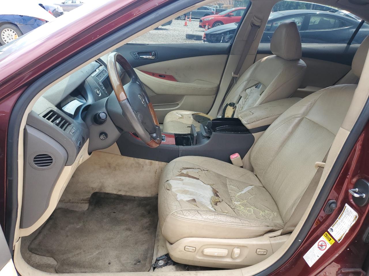 2007 Lexus Es 350 VIN: JTHBJ46G872011326 Lot: 64229785