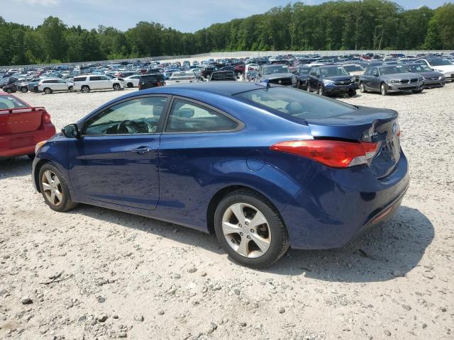 Coupet HYUNDAI ELANTRA 2013 Granatowy