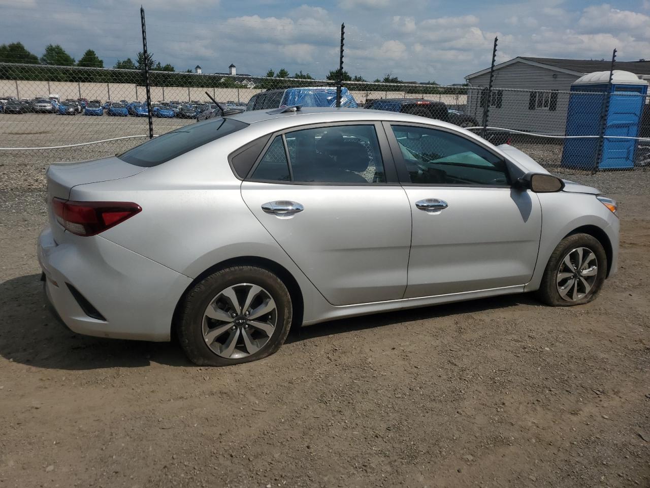 2023 Kia Rio Lx grey null gas 3KPA24ADXPE585369 photo #4