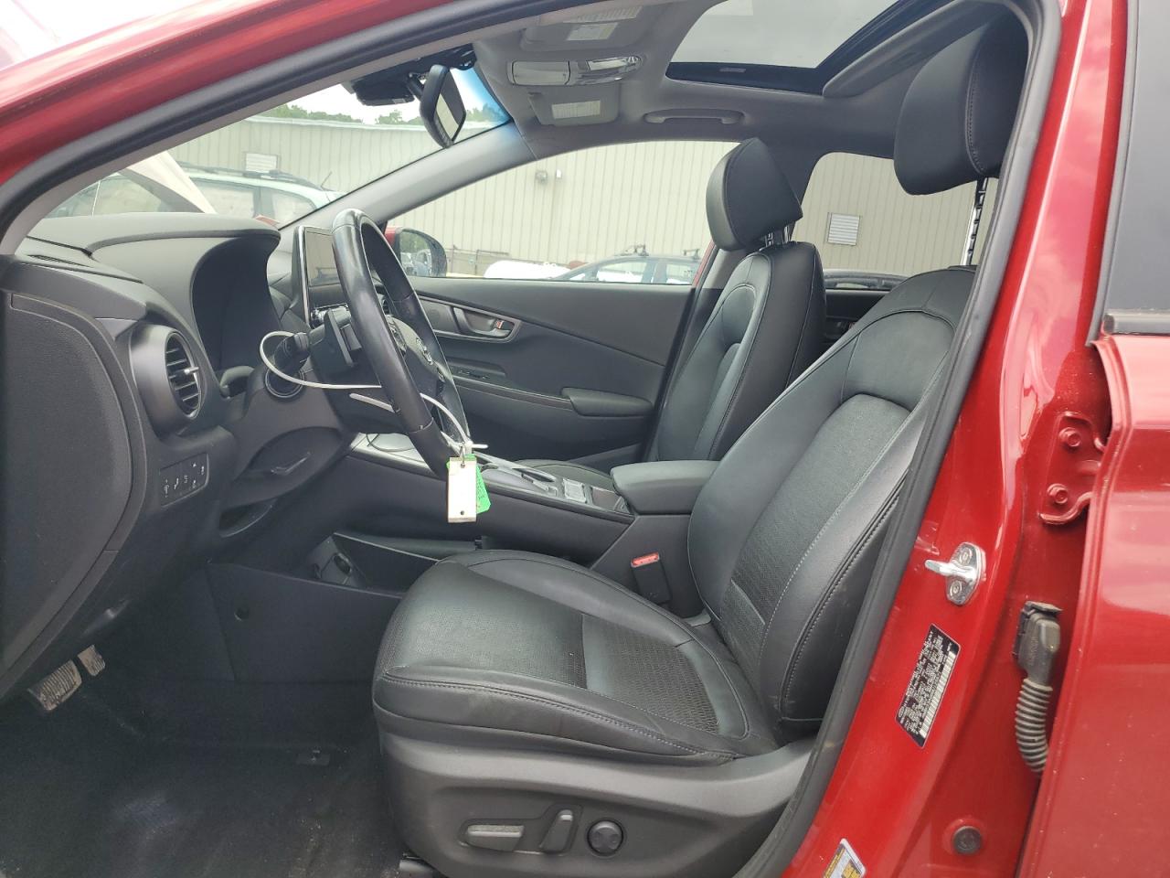 2021 Hyundai Kona Ultimate VIN: KM8K53AG6MU125571 Lot: 62712665
