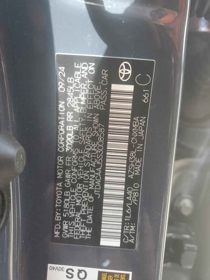 2025 Toyota Crown Signia Xle VIN: JTDACAAJ5S3008587 Lot: 64138385