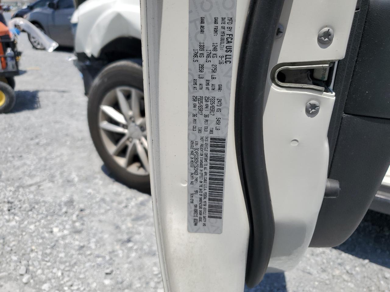 2017 Dodge Journey Sxt VIN: 3C4PDCBG5HT523463 Lot: 71974725