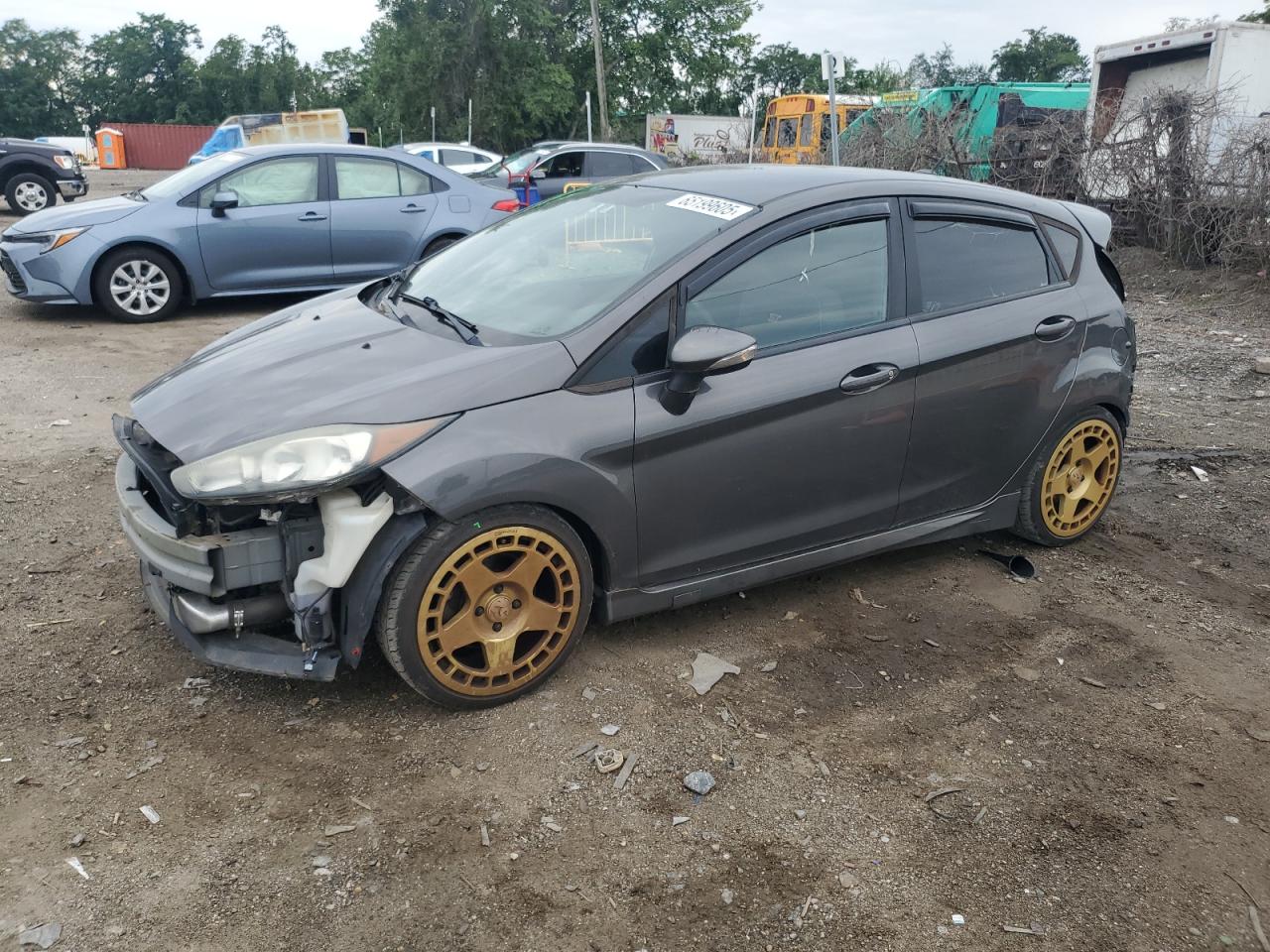 2017 Ford Fiesta St VIN: 3FADP4GX8HM116911 Lot: 65199605