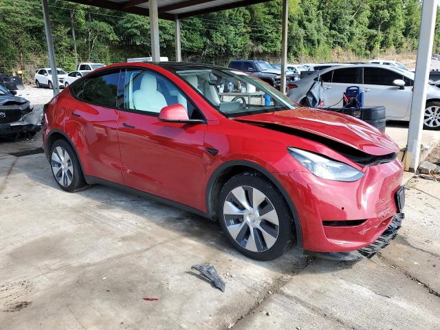  TESLA MODEL Y 2022 Czerwony