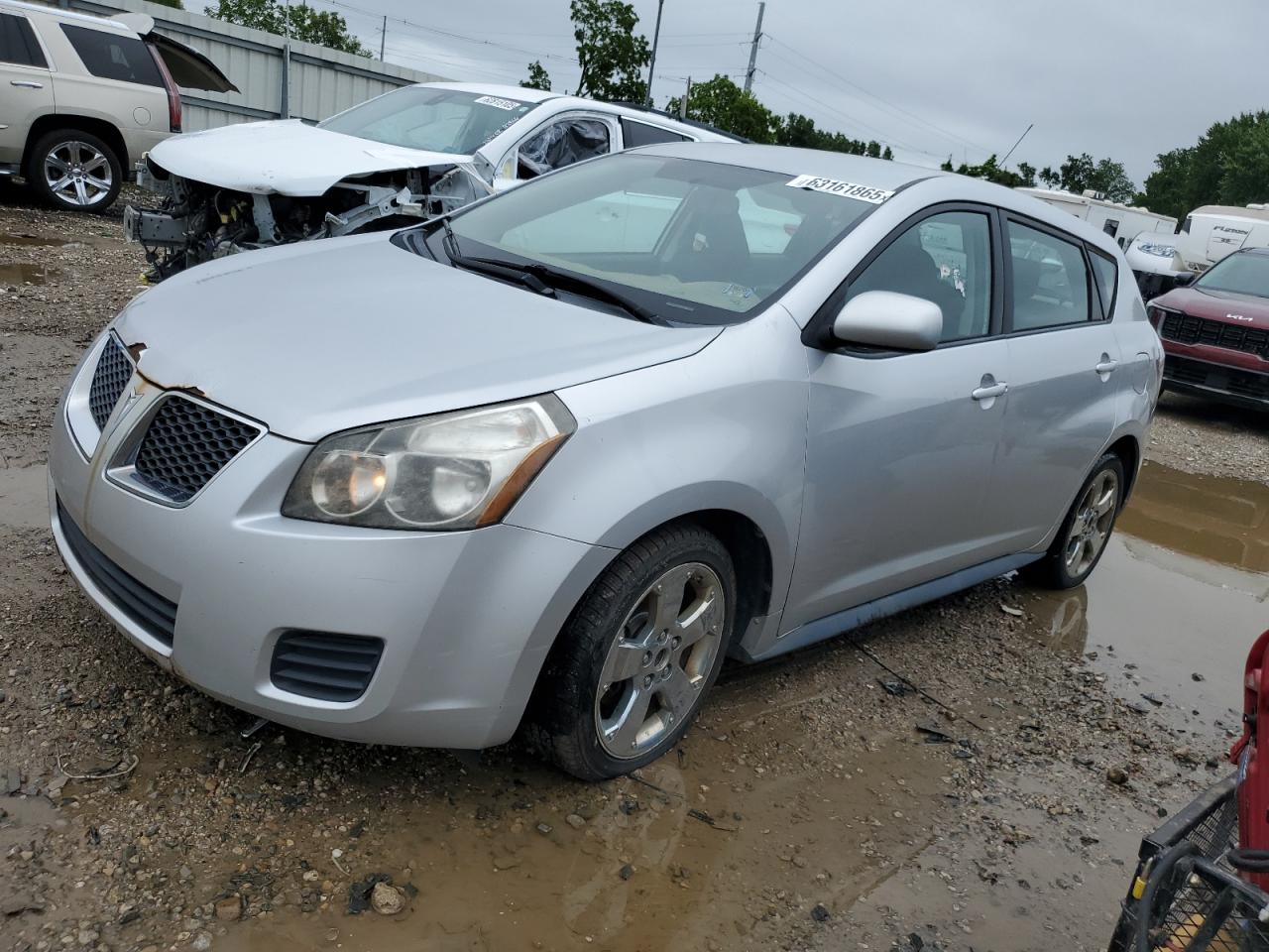 2009 Pontiac Vibe silver null gas 5Y2SP670X9Z457467 photo #1