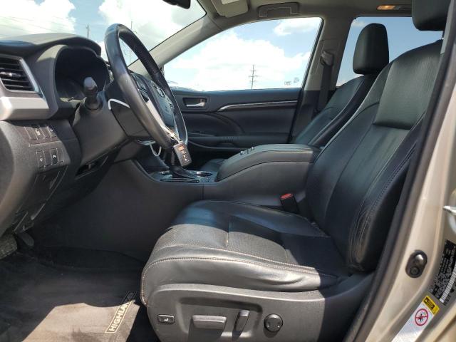  TOYOTA HIGHLANDER 2015 tan