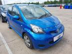 2010 TOYOTA AYGO BLUE for sale at Copart NEWBURY