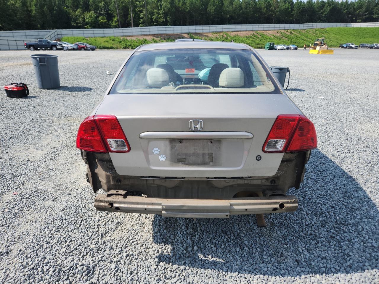2004 Honda Civic Ex VIN: 2HGES26804H581818 Lot: 64684355
