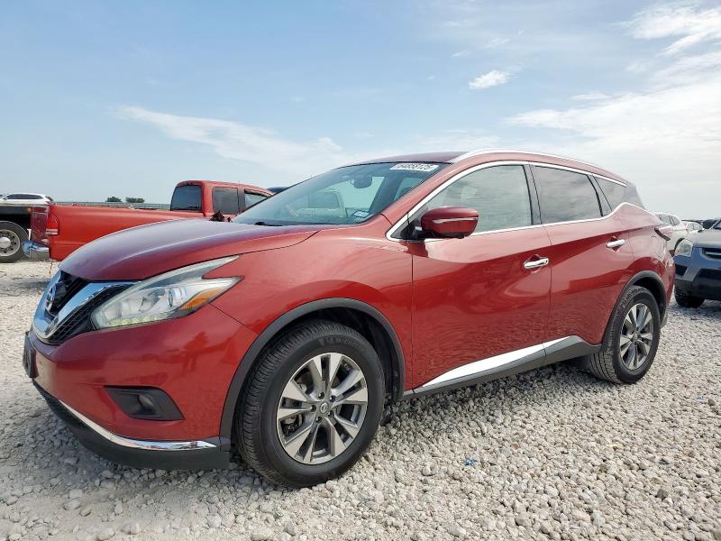  NISSAN MURANO 2015 Czerwony