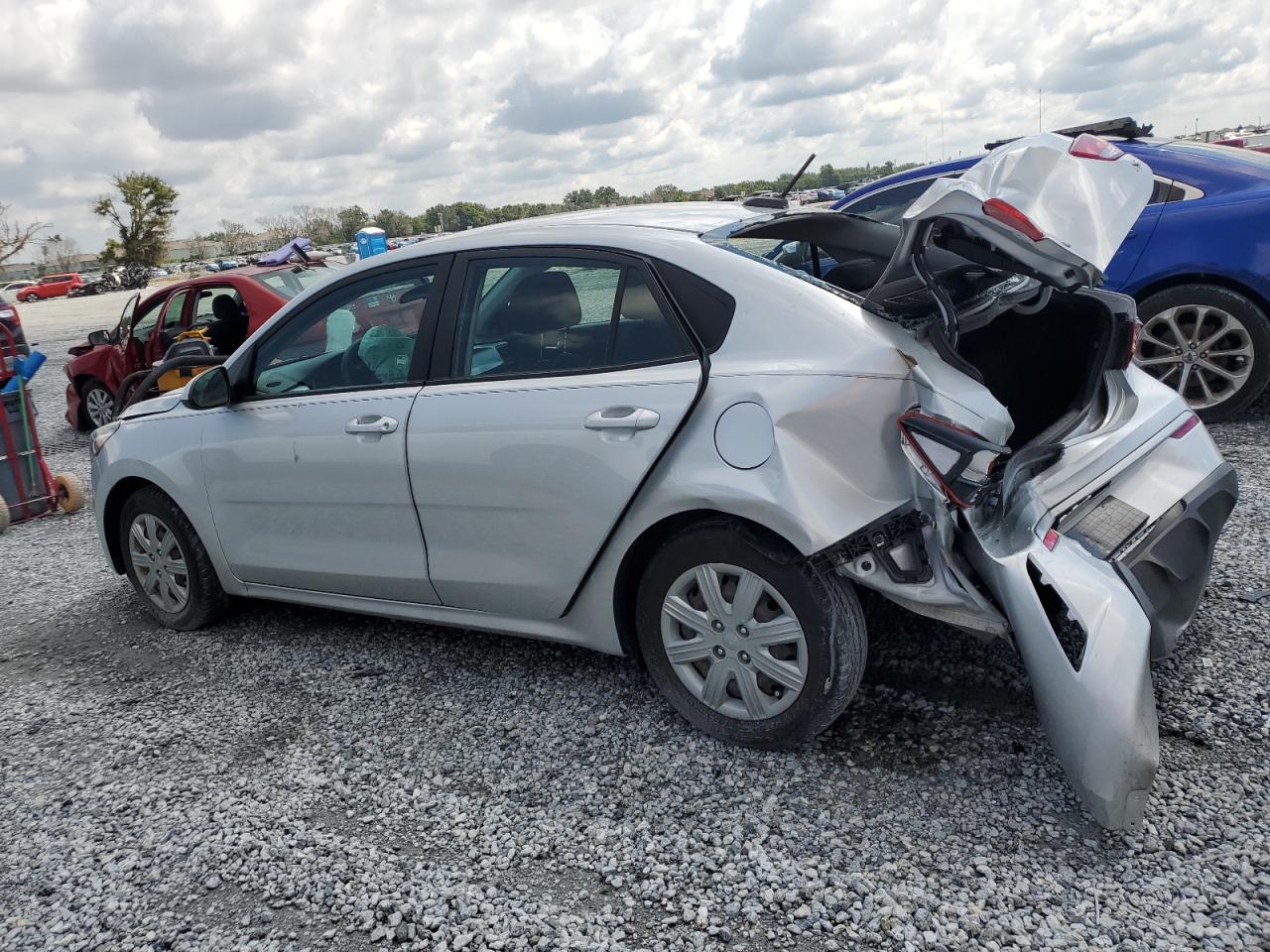 2021 Kia Rio Lx VIN: 3KPA24AD7ME383231 Lot: 63850115