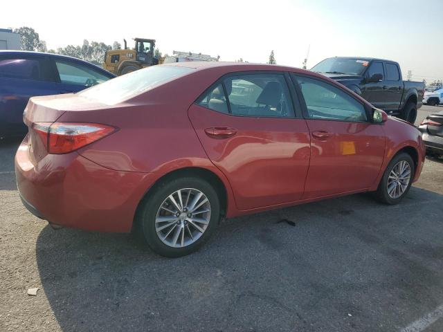  TOYOTA COROLLA 2015 Czerwony