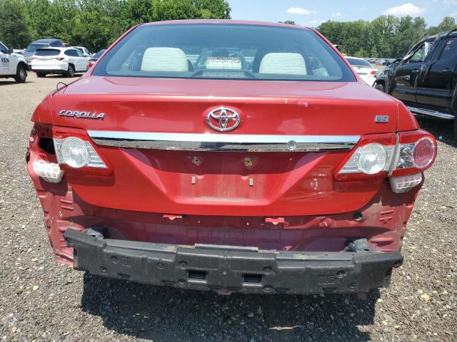 Sedans TOYOTA COROLLA 2012 Czerwony