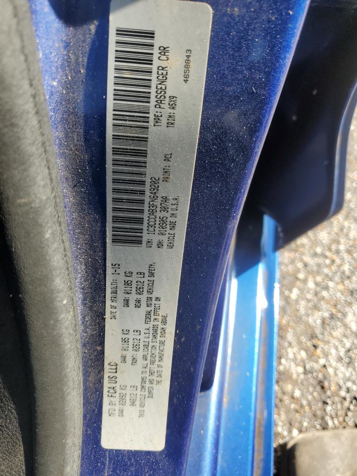 2015 Chrysler 200 Limited VIN: 1C3CCCAB3FN649202 Lot: 63088605