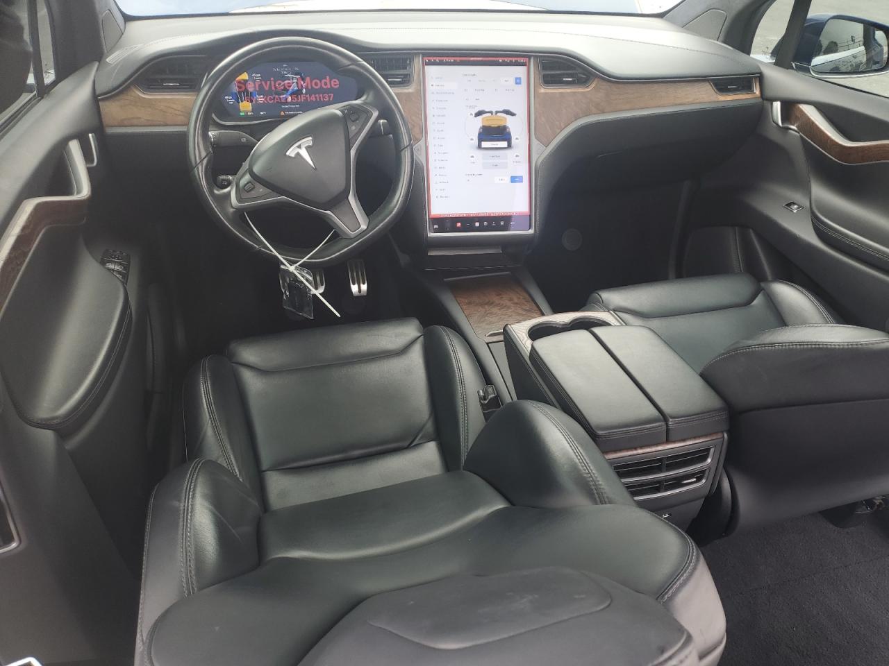 2018 Tesla Model X VIN: 5YJXCAE25JF141137 Lot: 62964925