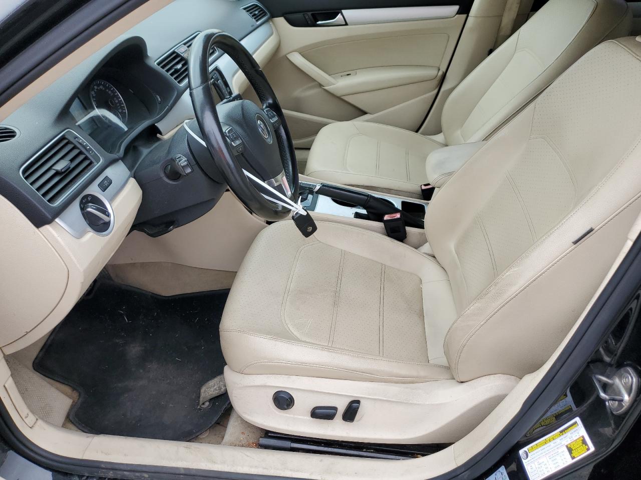 2013 Volkswagen Passat Se VIN: 1VWBN7A35DC001500 Lot: 65488485