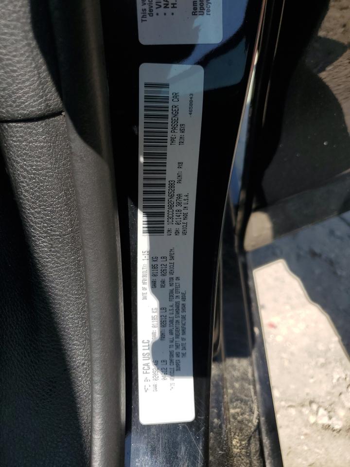 2015 Chrysler 200 Limited VIN: 1C3CCCAB2FN652883 Lot: 65592955