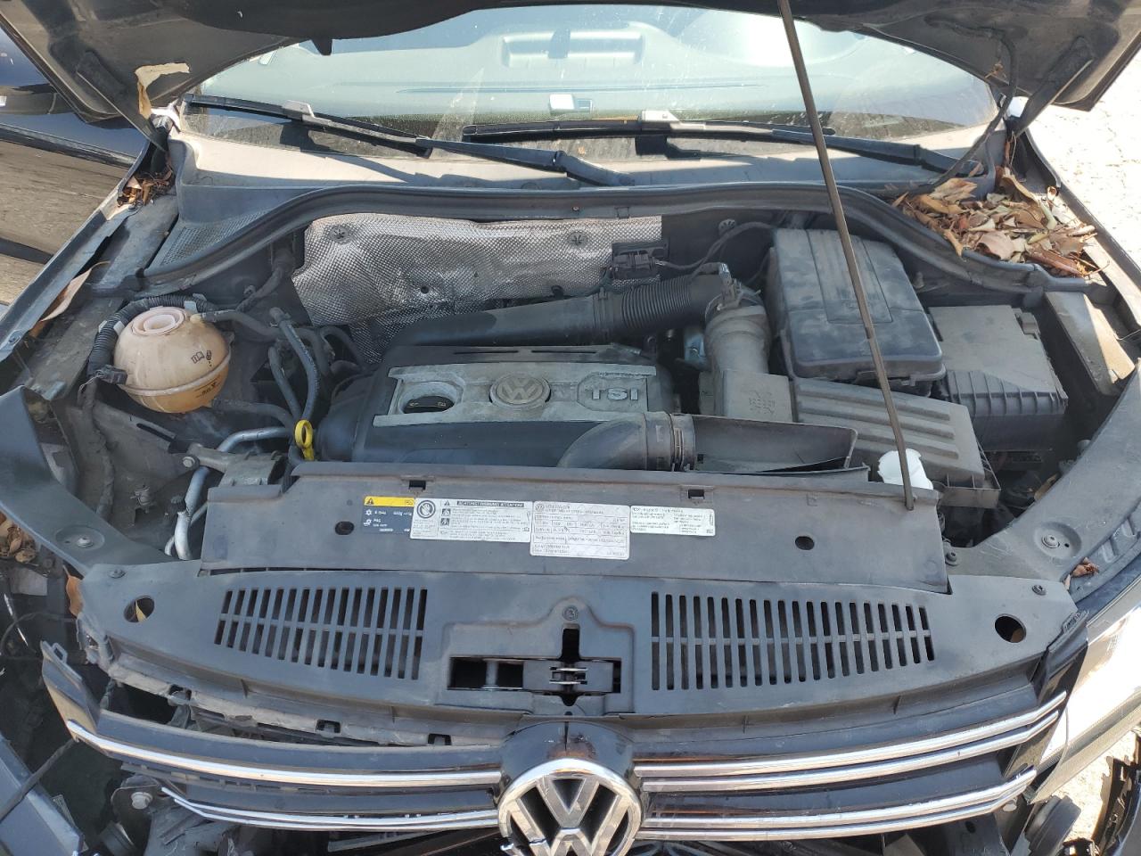 2014 Volkswagen Tiguan S VIN: WVGAV3AX6EW598937 Lot: 64850365