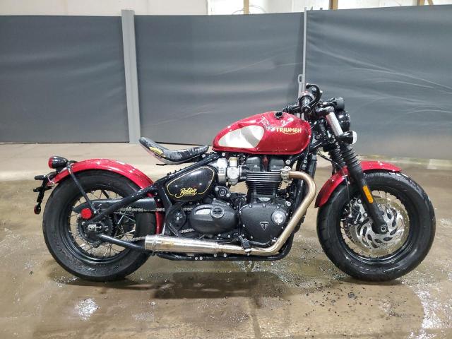 2022 TRIUMPH MOTORCYCLE BONNEVILLE BOBBER   for sale at Copart OH - CLEVELAND WEST