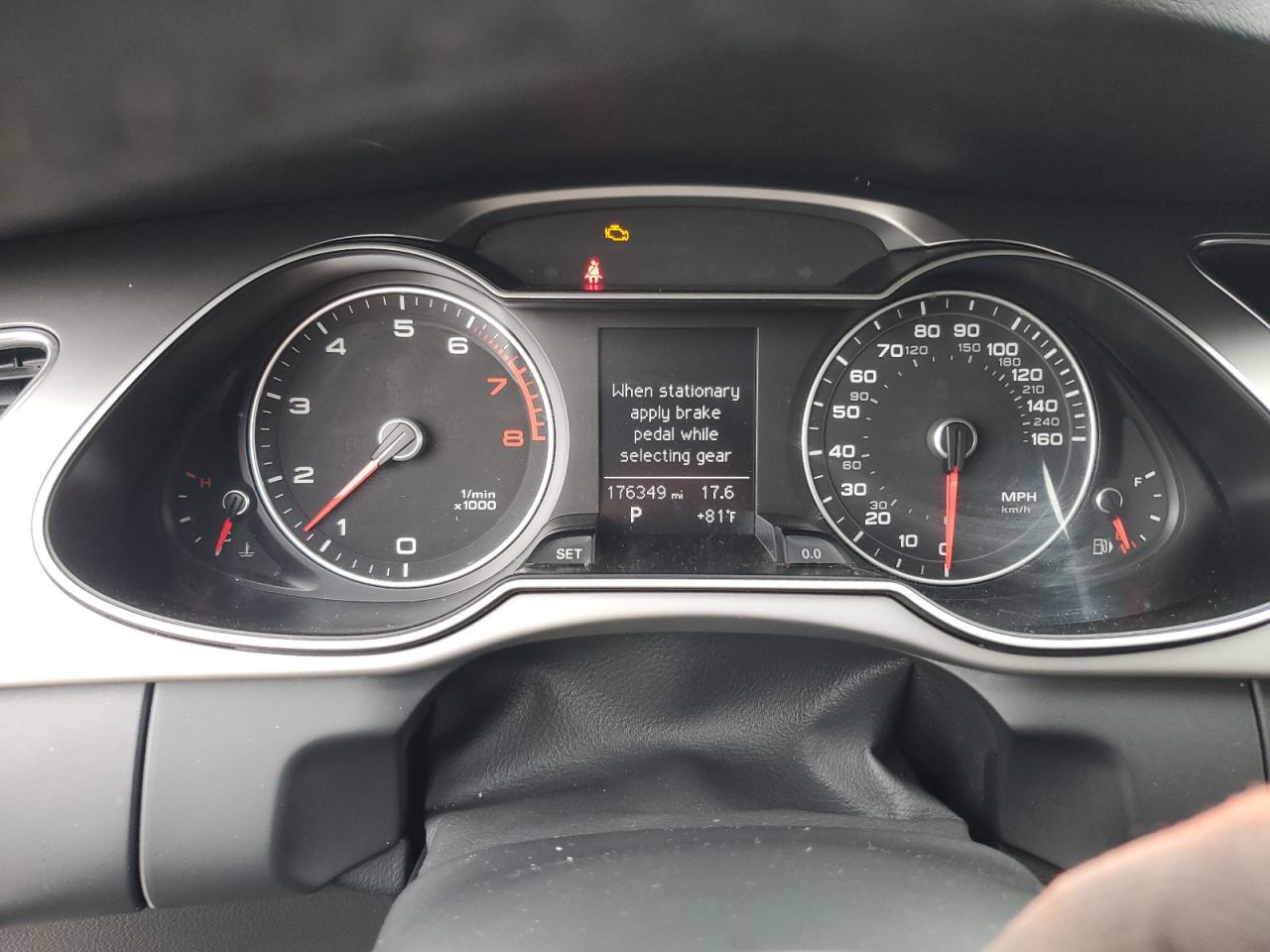 2014 Audi A4 Premium VIN: WAUAFAFL8EA080494 Lot: 66857025