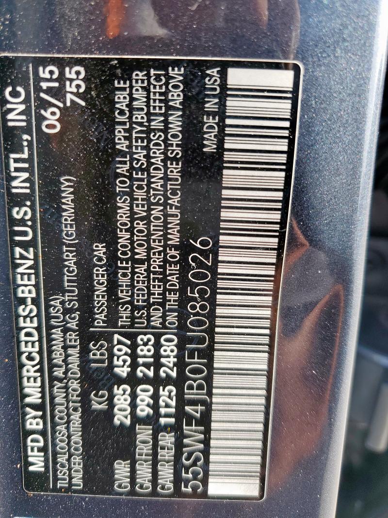 2015 MERCEDES-BENZ C 300  