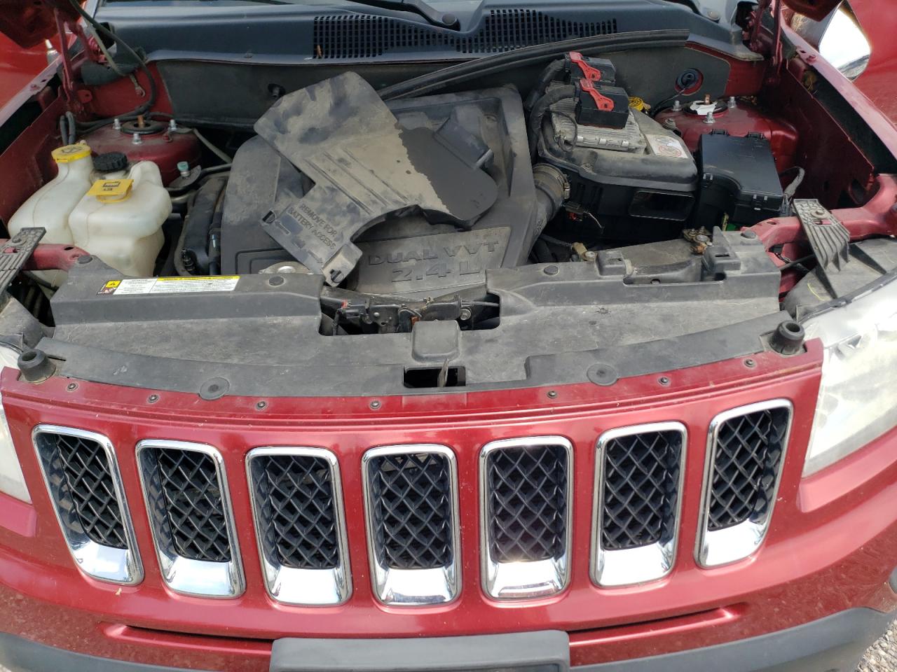 2013 Jeep Compass Latitude VIN: 1C4NJCEB6DD255135 Lot: 64217835