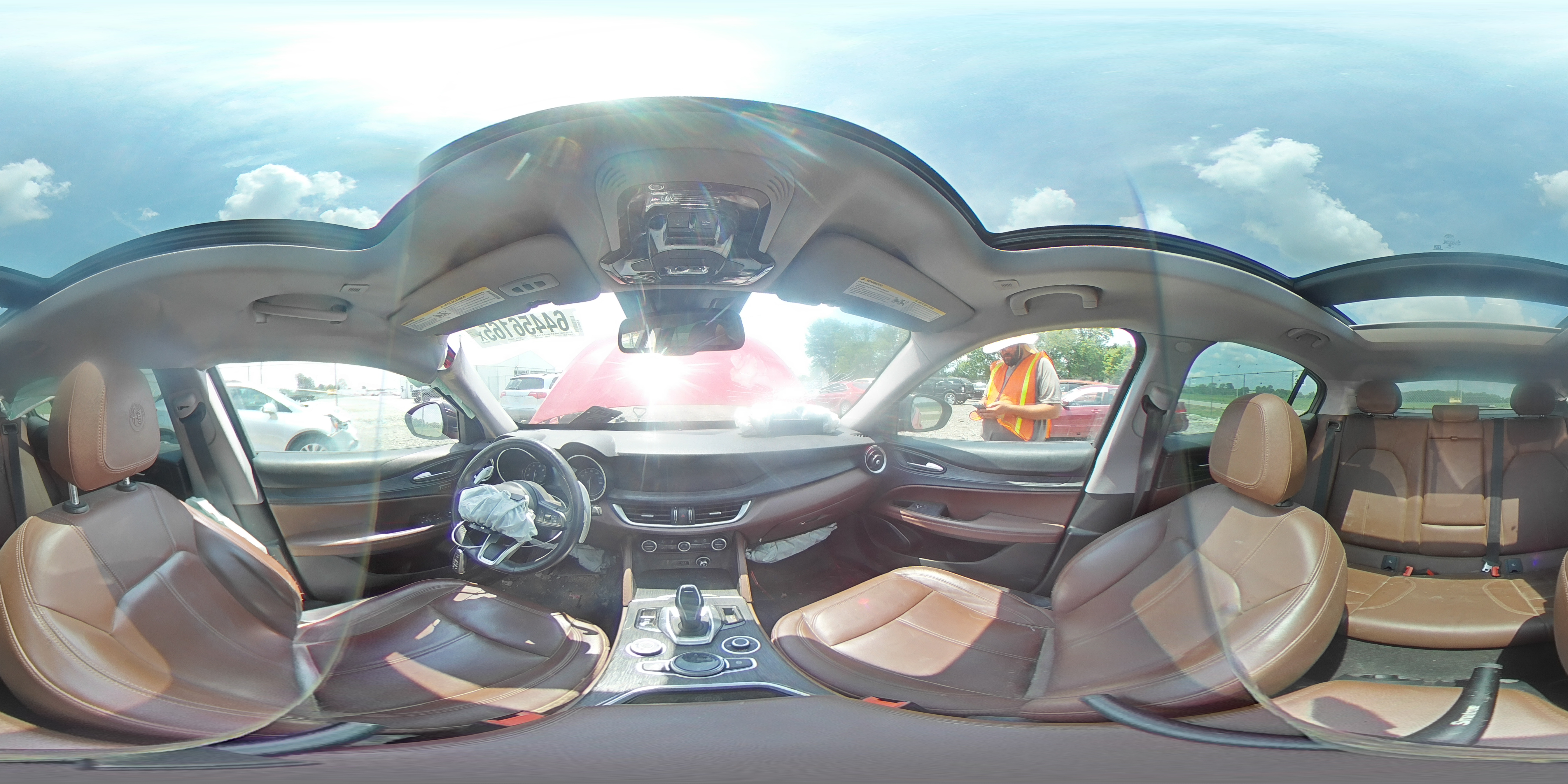 2021 Alfa Romeo Stelvio Sport VIN: ZASPAKAN0M7D12292 Lot: 64456165