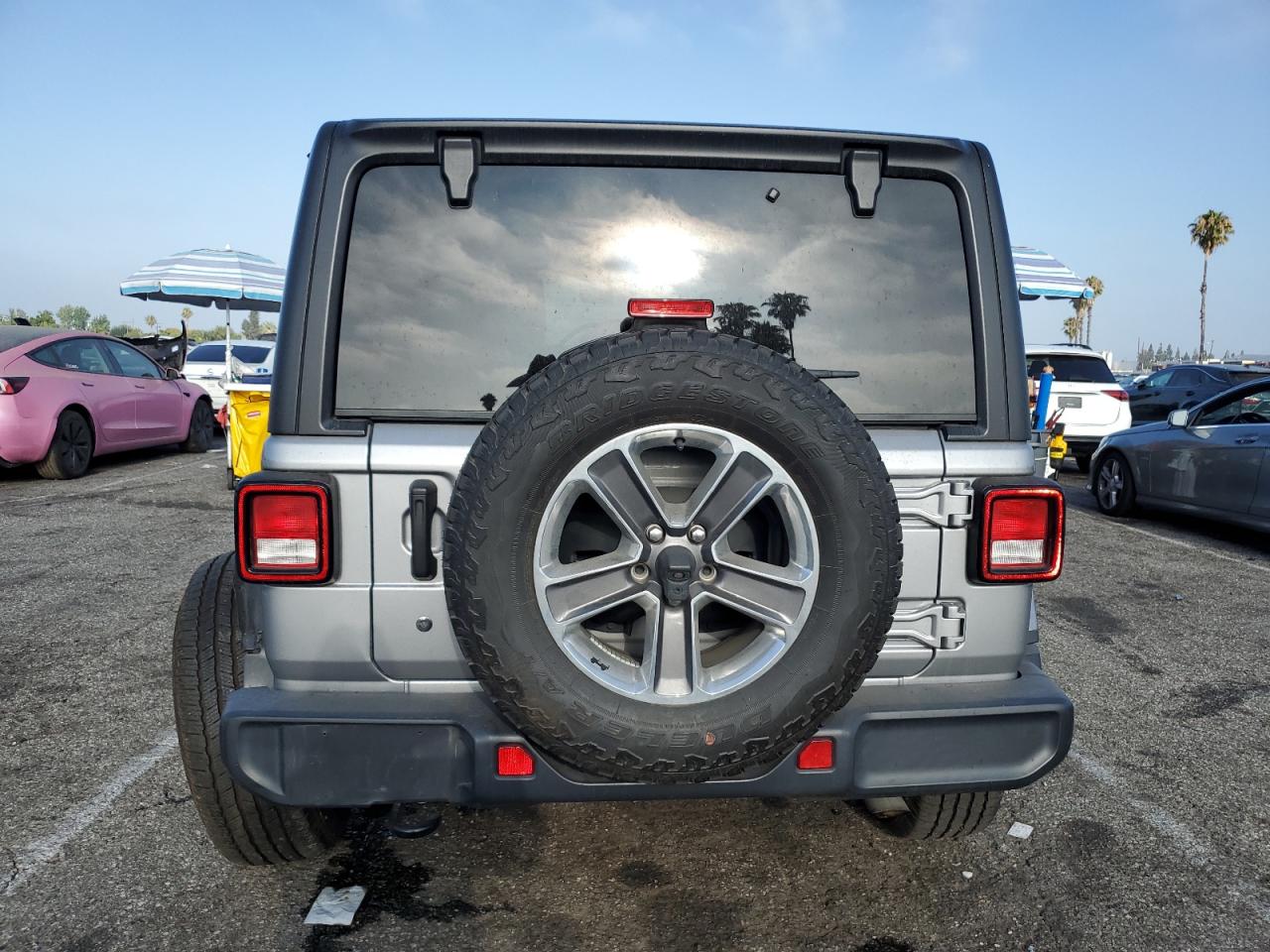 2019 Jeep Wrangler Unlimited Sahara VIN: 1C4HJXEN0KW616942 Lot: 63501755