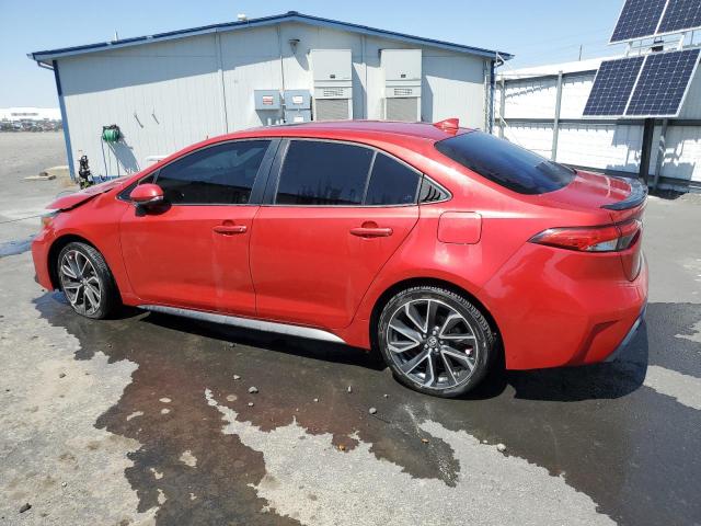  TOYOTA COROLLA 2021 Красный