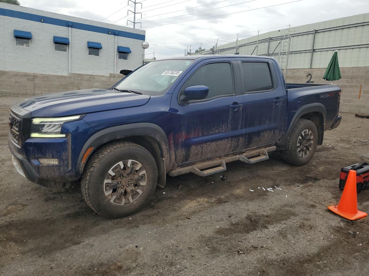 2022 Nissan Frontier S blue null gas 1N6ED1EK6NN692539 photo #1