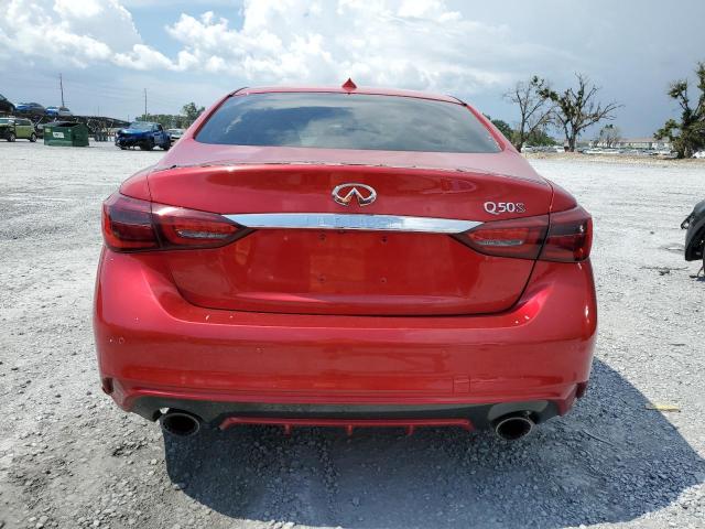  INFINITI Q50 2020 Red