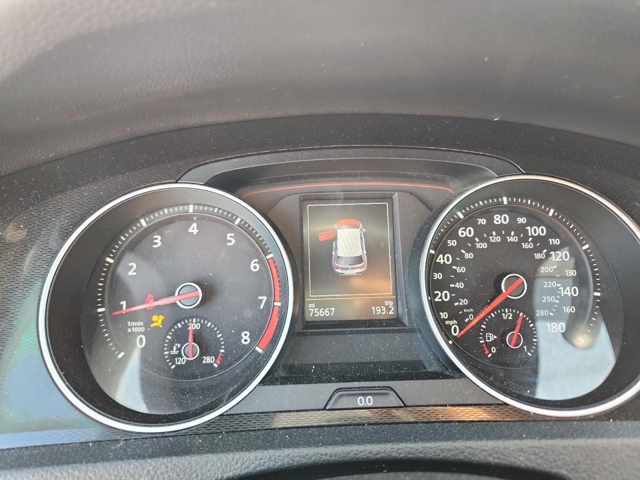 2016 Volkswagen Gti S/Se VIN: 3VW5T7AU5GM046774 Lot: 68313185