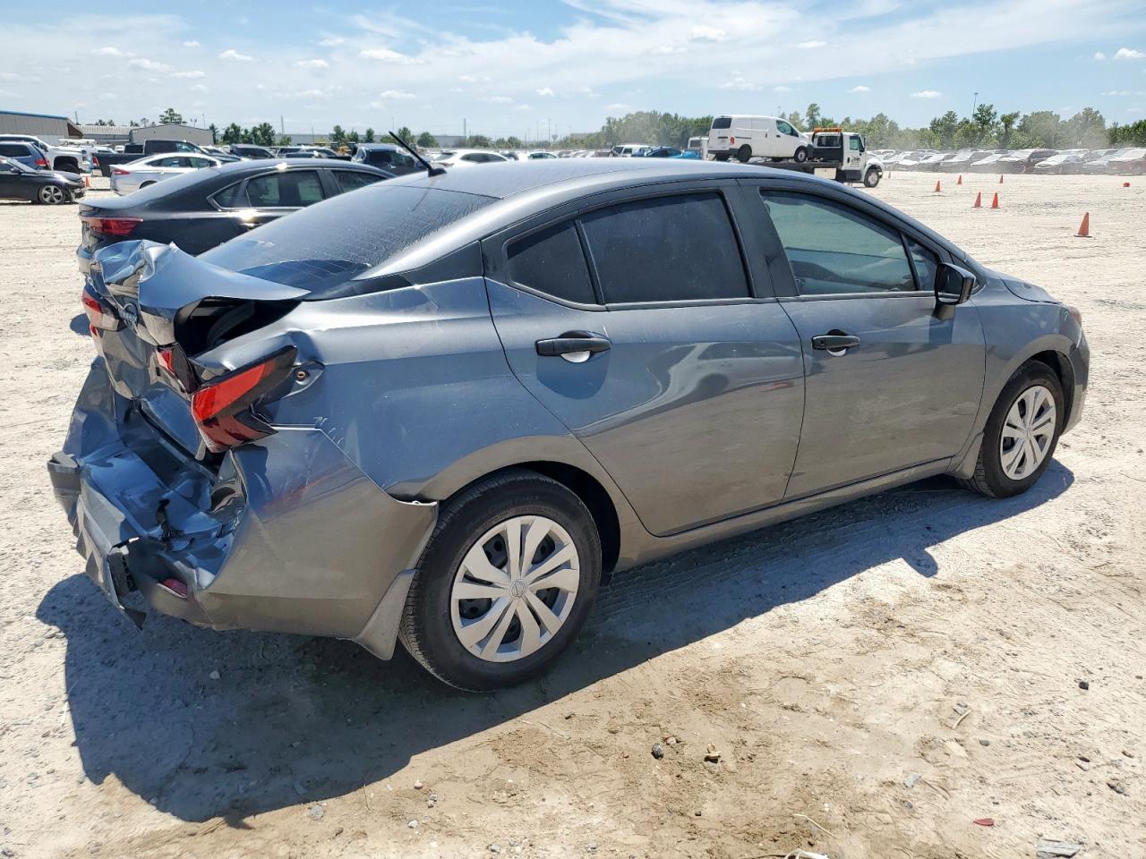 2024 Nissan Versa S grey null gas 3N1CN8DV7RL846079 photo #4